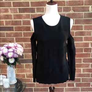 Nicole Miller Cold Shoulder Sweater